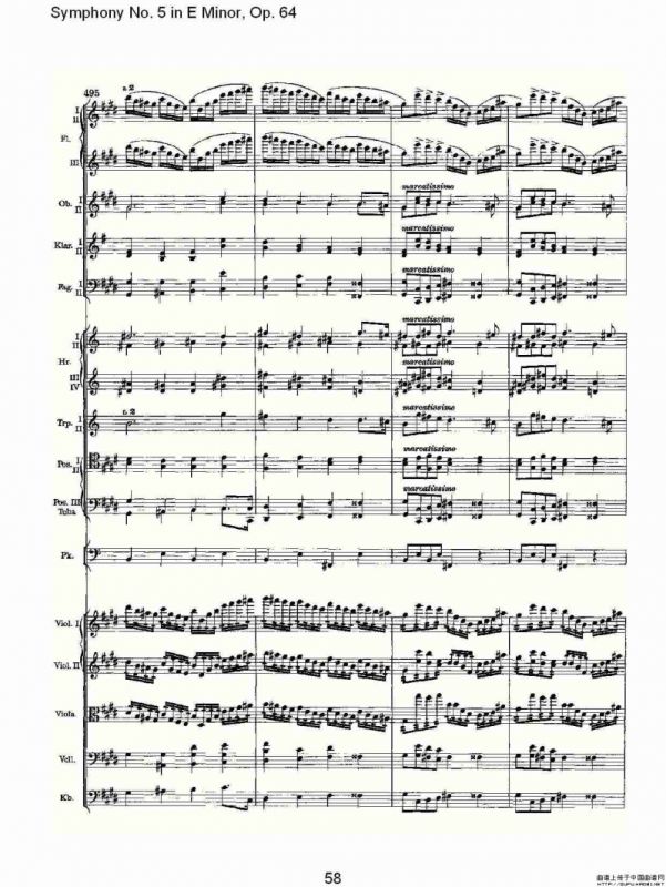 Symphony No. 5 in E Minor, Op.64（E小调第五交响曲 Op.64第四）