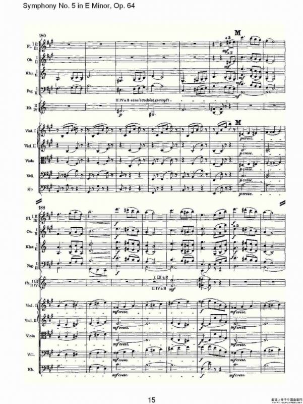 Symphony No. 5 in E Minor, Op.（64 E小调第五交响曲 Op.64第）
