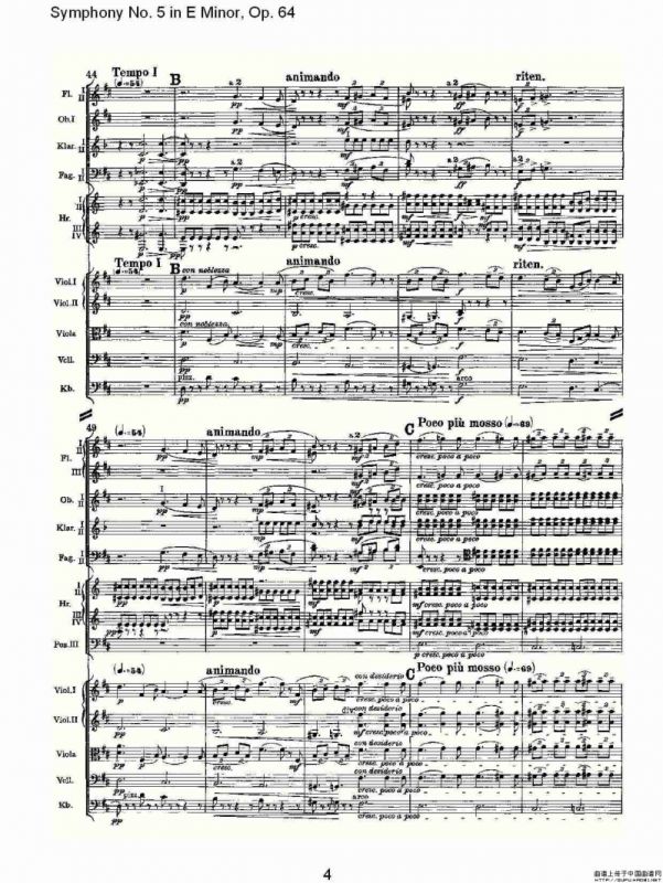 Symphony No. 5 in E Minor, Op.64（E小调第五交响曲 Op.64 第）