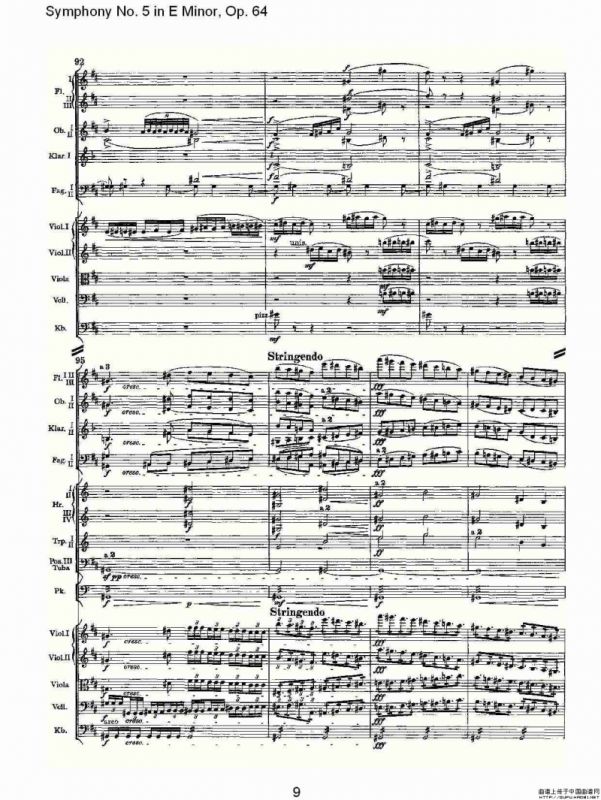Symphony No. 5 in E Minor, Op.64（E小调第五交响曲 Op.64 第）