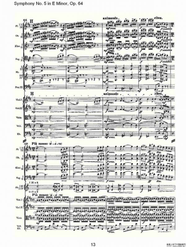 Symphony No. 5 in E Minor, Op.64（E小调第五交响曲 Op.64 第）