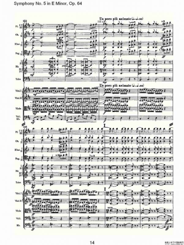 Symphony No. 5 in E Minor, Op.64（E小调第五交响曲 Op.64 第）