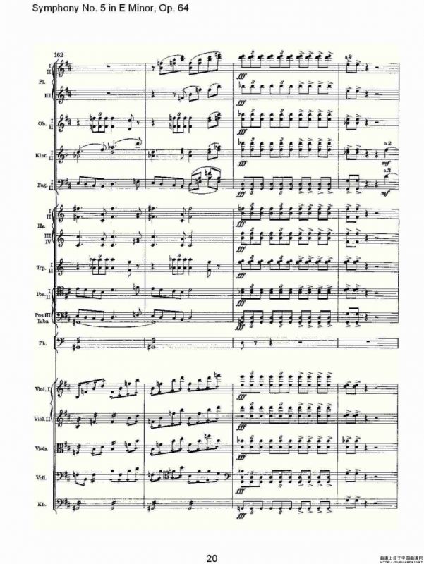Symphony No. 5 in E Minor, Op.64（E小调第五交响曲 Op.64 第）