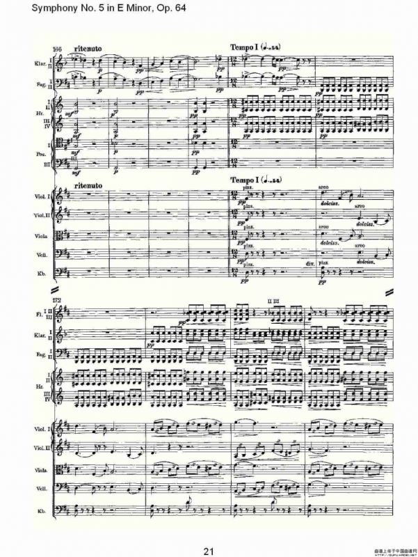 Symphony No. 5 in E Minor, Op.64（E小调第五交响曲 Op.64 第）