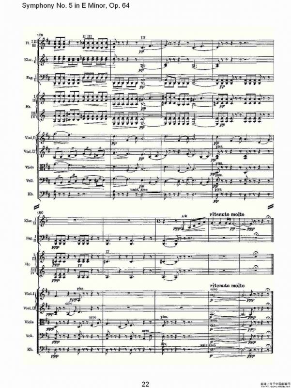 Symphony No. 5 in E Minor, Op.64（E小调第五交响曲 Op.64 第）