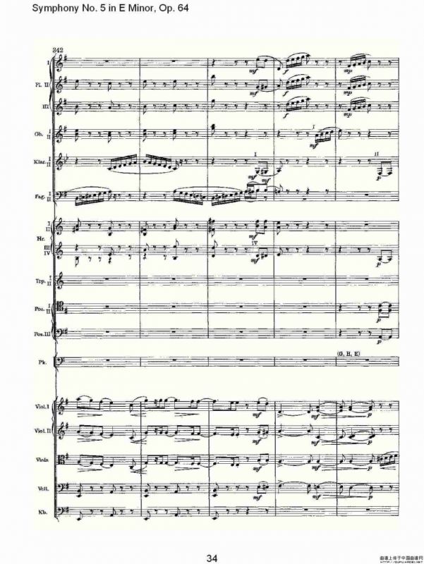 Symphony No. 5 in E Minor, Op.64（E小调第五交响曲 Op.64第一）