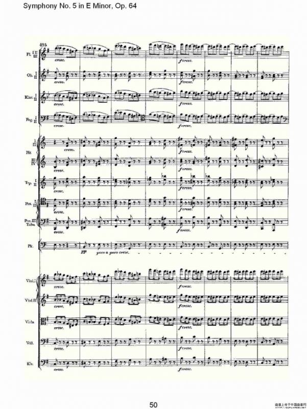 Symphony No. 5 in E Minor, Op.64（E小调第五交响曲 Op.64第一）