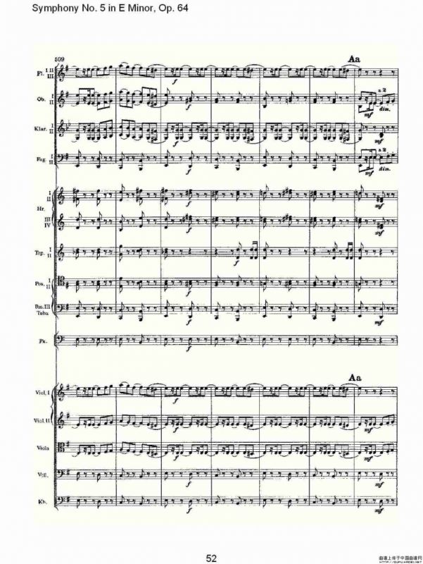 Symphony No. 5 in E Minor, Op.64（E小调第五交响曲 Op.64第一）