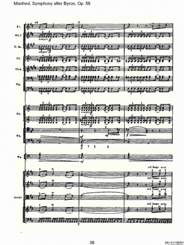 Manfred, Symphony after Byron, Op.58第四乐章第二部（二）