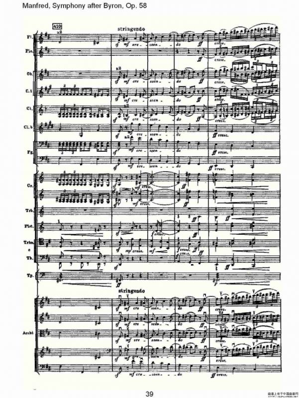 Manfred, Symphony after Byron, Op.58第四乐章第二部（二）