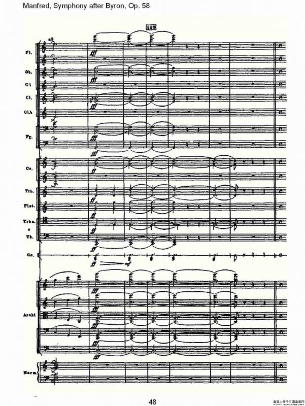 Manfred, Symphony after Byron, Op.58第四乐章第二部（二）