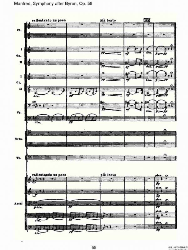 Manfred, Symphony after Byron, Op.58第四乐章第二部（二）