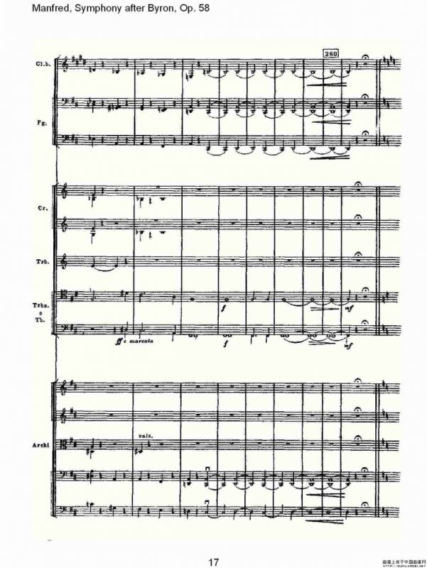 Manfred, Symphony after Byron, Op.58第四乐章第二部（一）