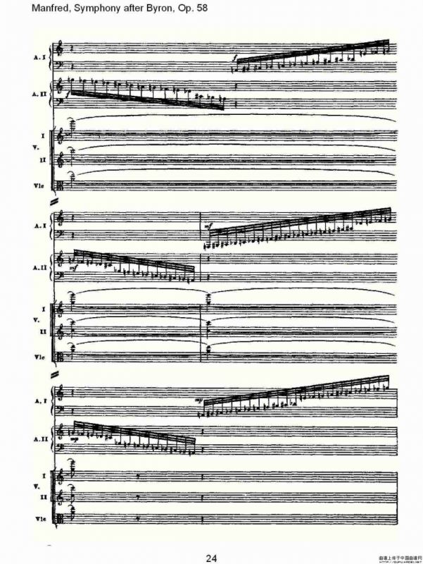 Manfred, Symphony after Byron, Op.58第四乐章第二部（一）