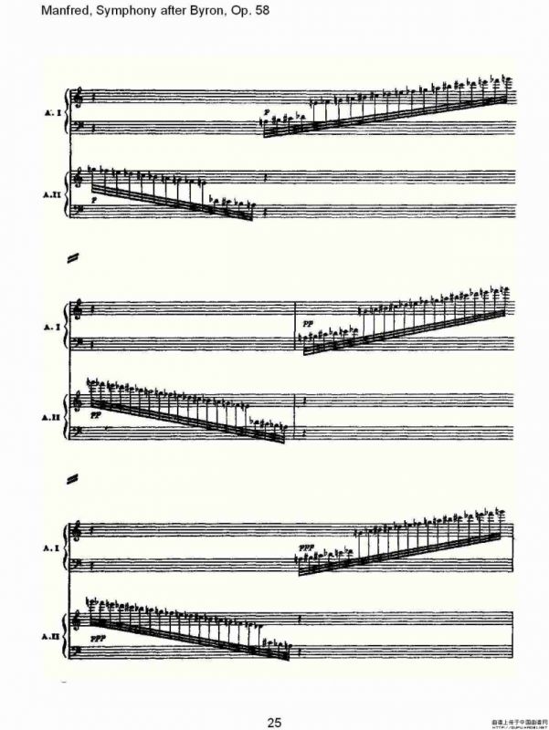 Manfred, Symphony after Byron, Op.58第四乐章第二部（一）