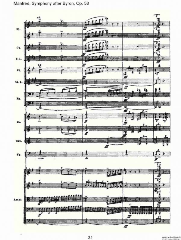 Manfred, Symphony after Byron, Op.58第三乐章（二）
