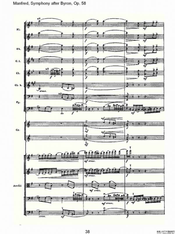 Manfred, Symphony after Byron, Op.58第三乐章（二）