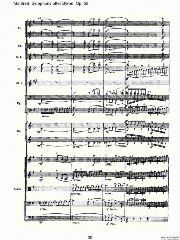 Manfred, Symphony after Byron, Op.58第三乐章（二）