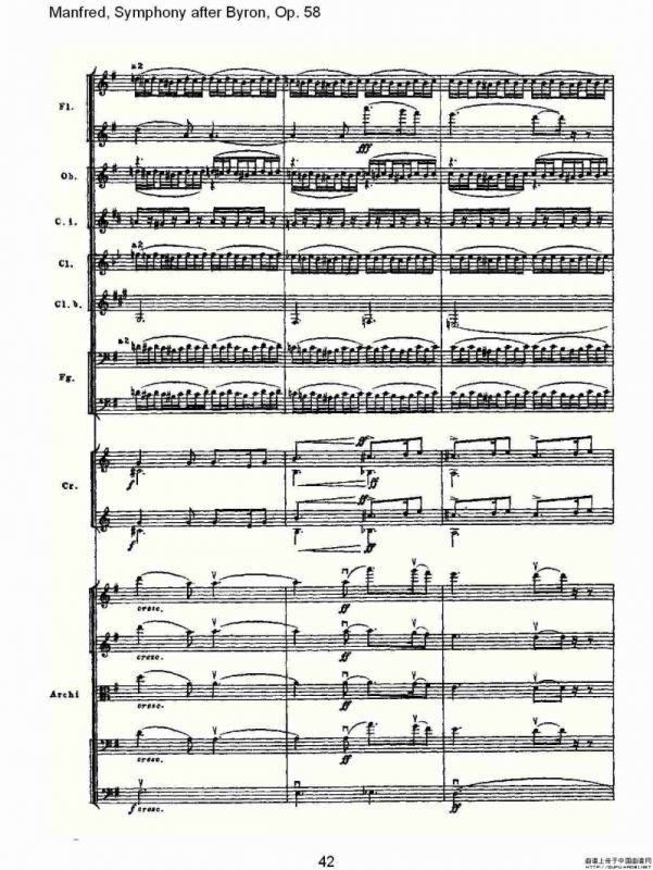 Manfred, Symphony after Byron, Op.58第三乐章（二）