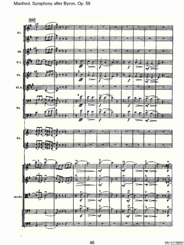 Manfred, Symphony after Byron, Op.58第三乐章（二）