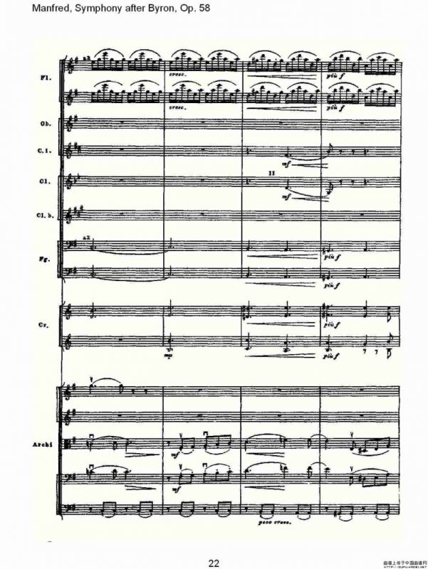 Manfred, Symphony after Byron, Op.58第三乐章（一）