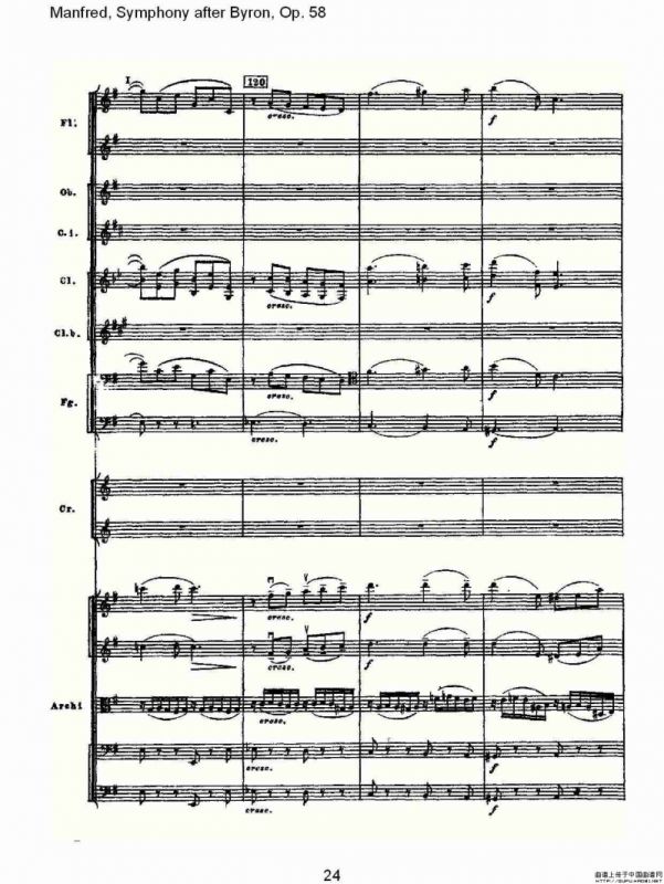 Manfred, Symphony after Byron, Op.58第三乐章（一）