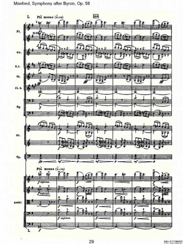 Manfred, Symphony after Byron, Op.58第三乐章（一）