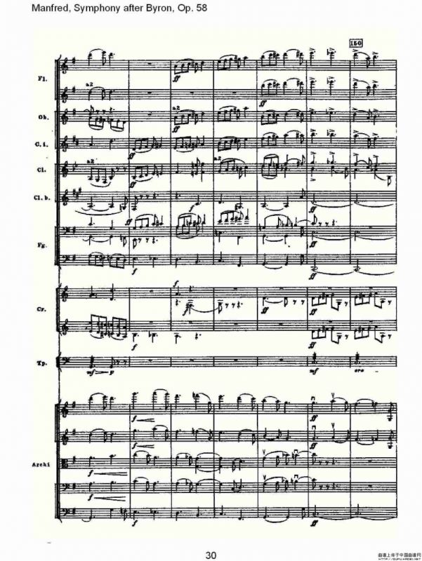 Manfred, Symphony after Byron, Op.58第三乐章（一）
