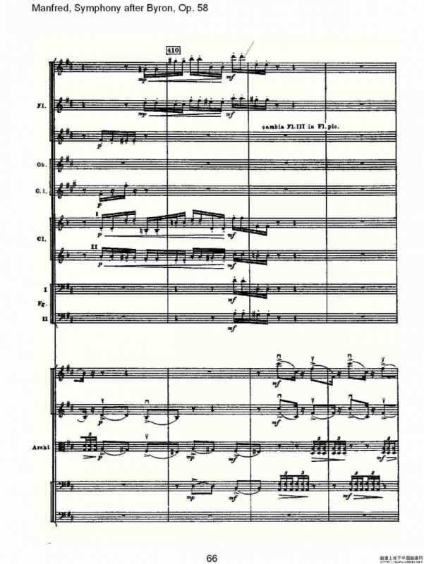Manfred, Symphony after Byron, Op.58第二乐章（三）