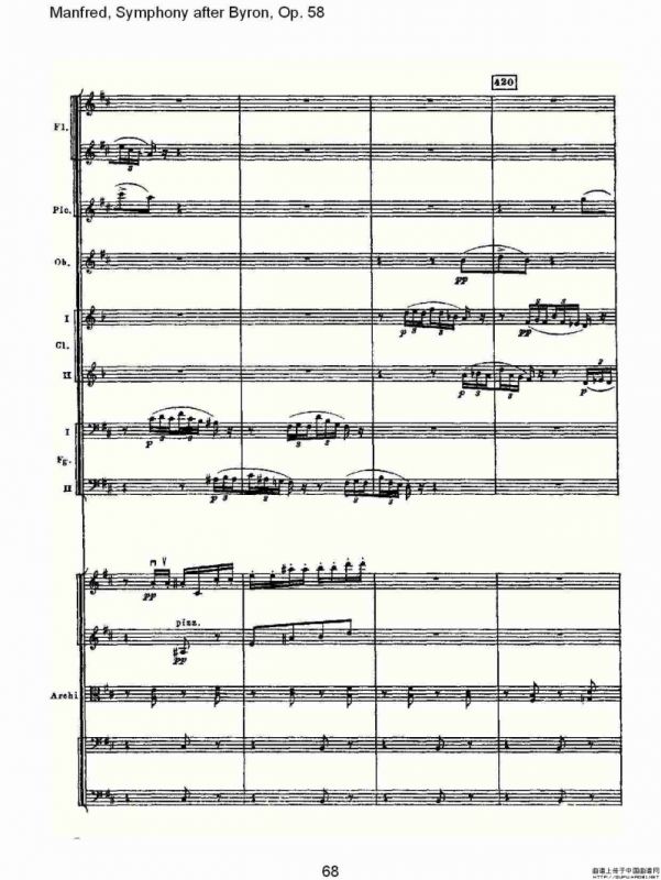 Manfred, Symphony after Byron, Op.58第二乐章（三）