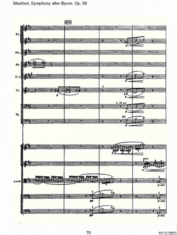 Manfred, Symphony after Byron, Op.58第二乐章（三）