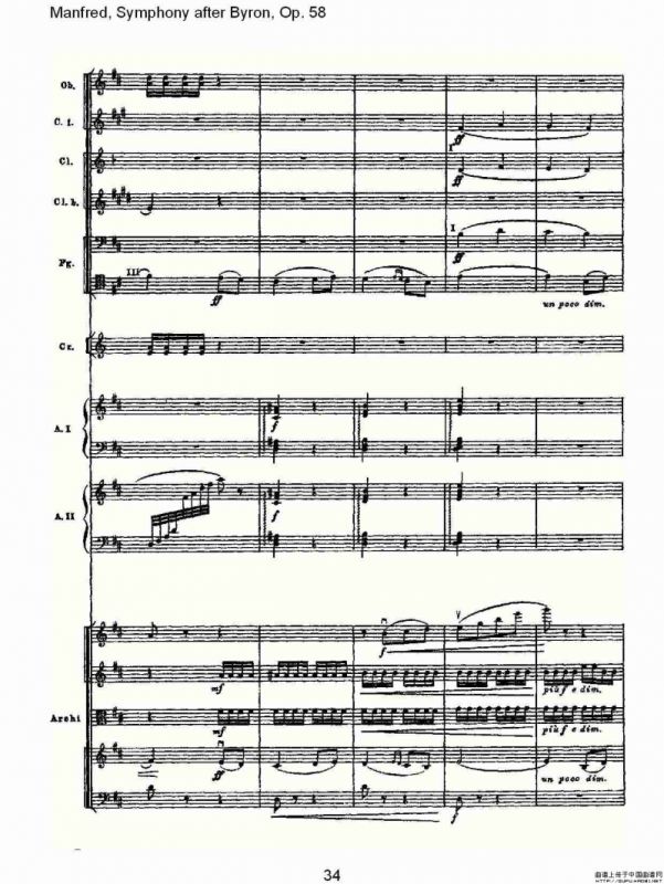 Manfred, Symphony after Byron, Op.58第二乐章（二）