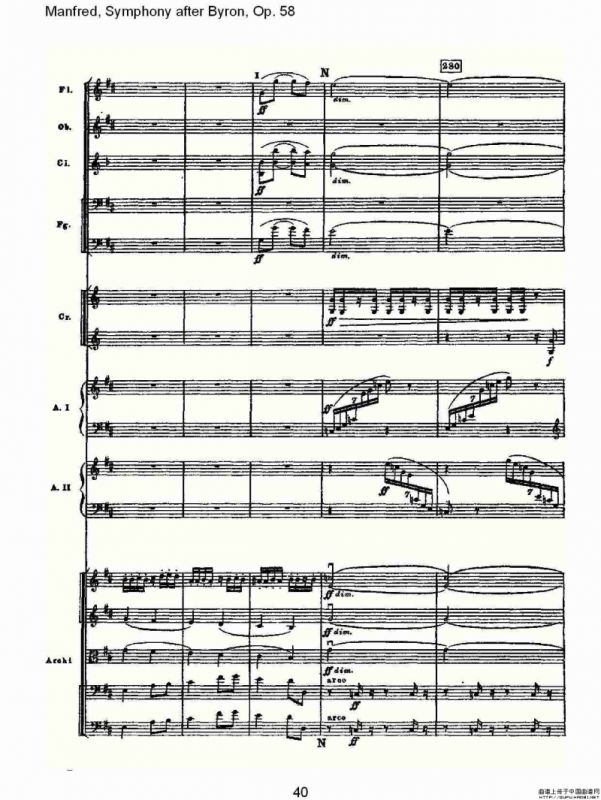 Manfred, Symphony after Byron, Op.58第二乐章（二）