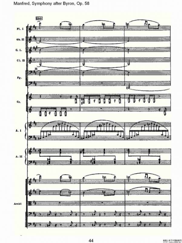 Manfred, Symphony after Byron, Op.58第二乐章（二）