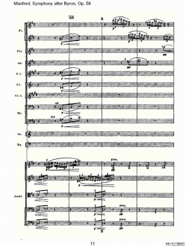 Manfred, Symphony after Byron, Op.58第二乐章（一）