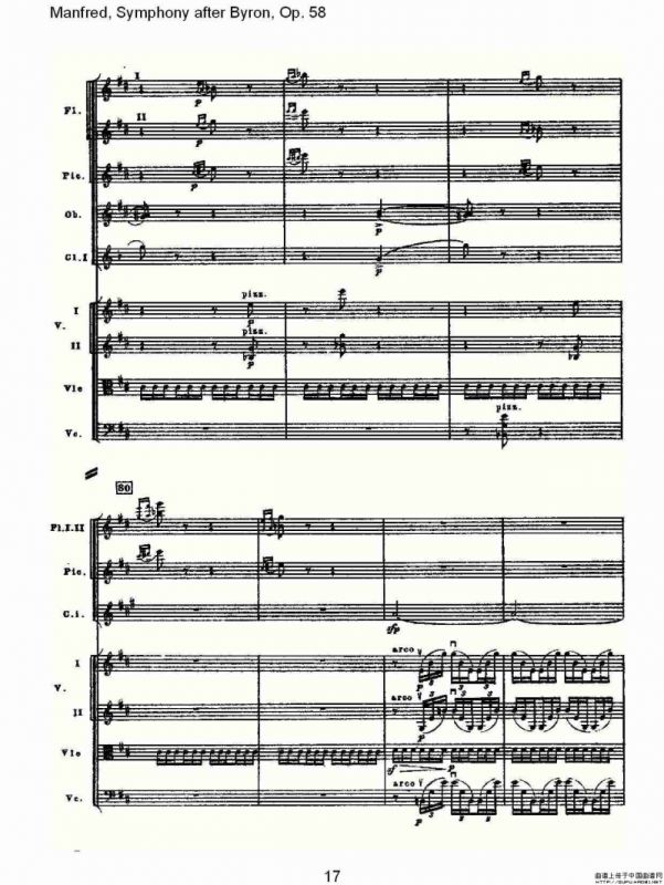 Manfred, Symphony after Byron, Op.58第二乐章（一）
