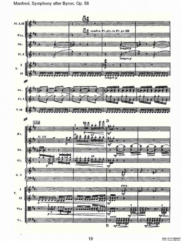 Manfred, Symphony after Byron, Op.58第二乐章（一）