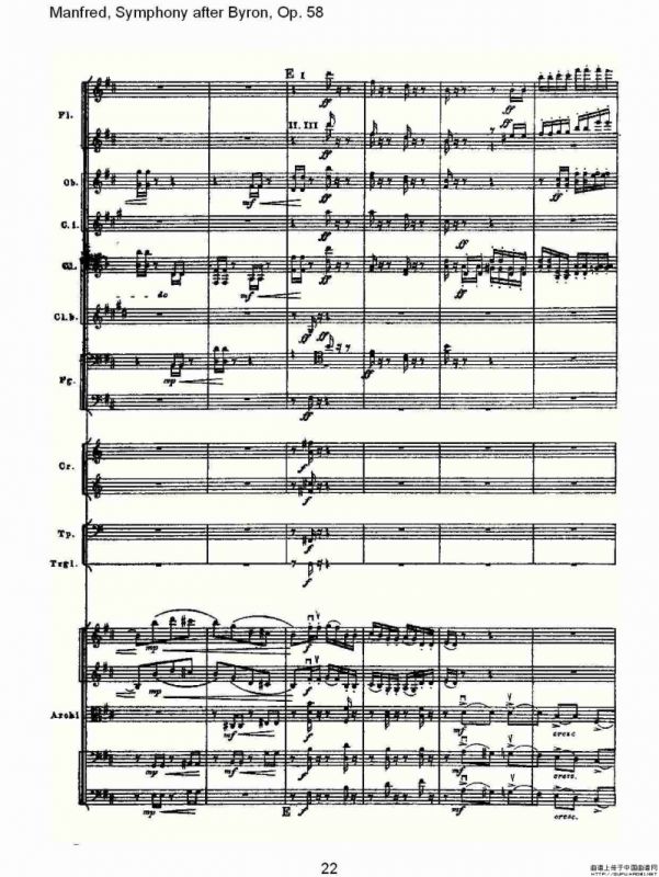 Manfred, Symphony after Byron, Op.58第二乐章（一）