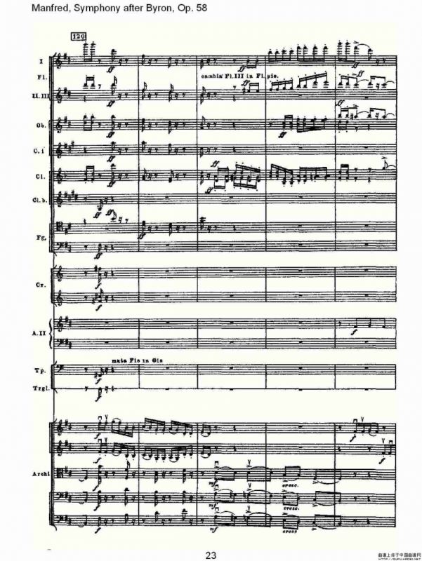 Manfred, Symphony after Byron, Op.58第二乐章（一）