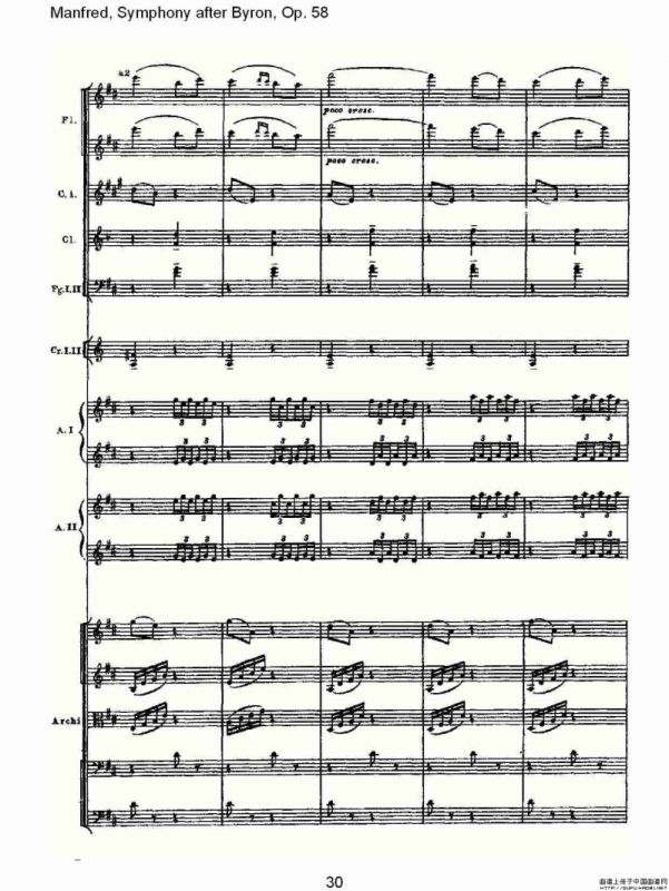 Manfred, Symphony after Byron, Op.58第二乐章（一）