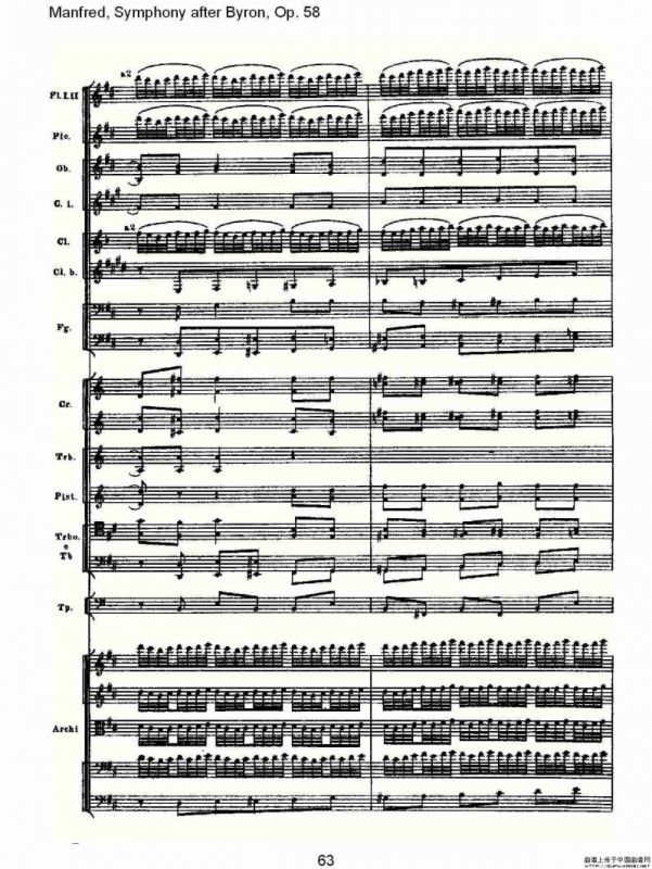 Manfred, Symphony after Byron, Op.58第一乐章（二）