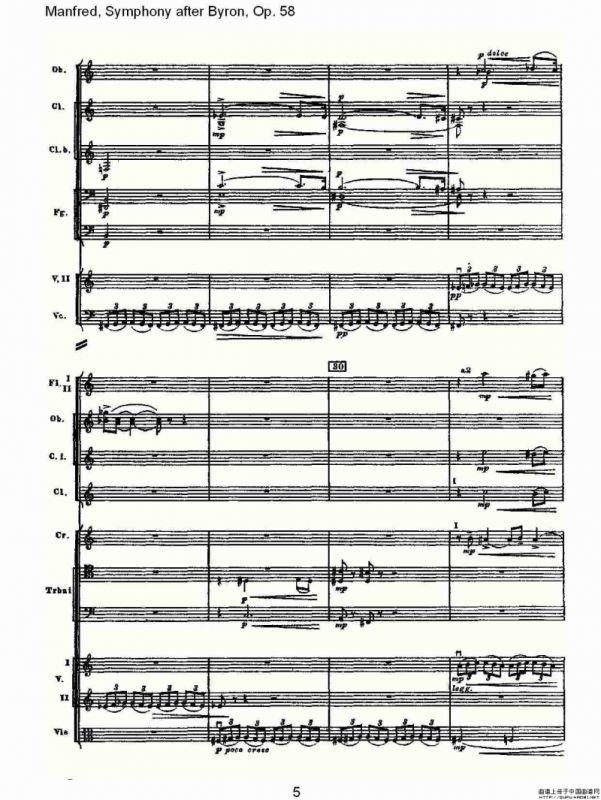 Manfred, Symphony after Byron, Op.58第一乐章（一）