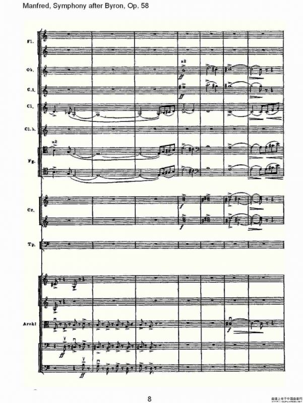 Manfred, Symphony after Byron, Op.58第一乐章（一）