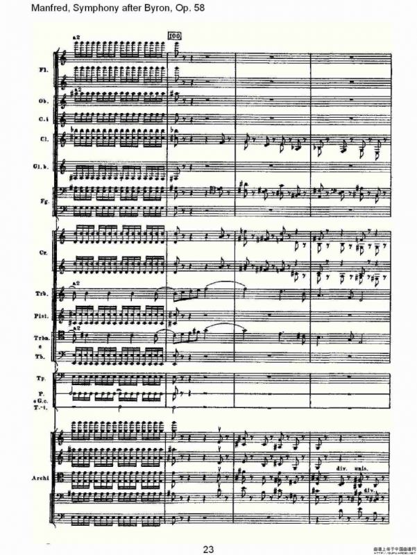 Manfred, Symphony after Byron, Op.58第一乐章（一）