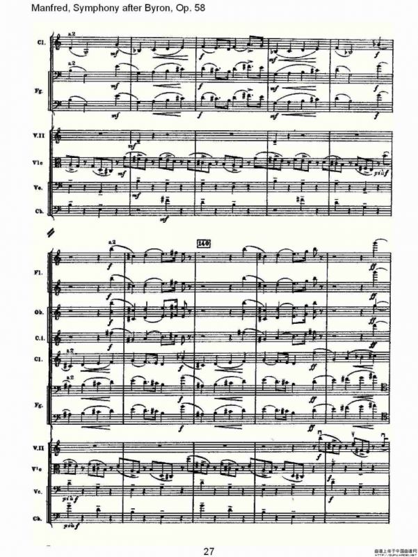Manfred, Symphony after Byron, Op.58第一乐章（一）