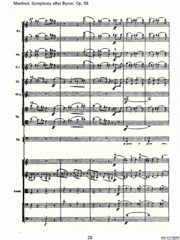 Manfred, Symphony after Byron, Op.58第一乐章（一）
