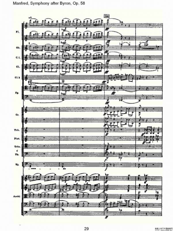 Manfred, Symphony after Byron, Op.58第一乐章（一）
