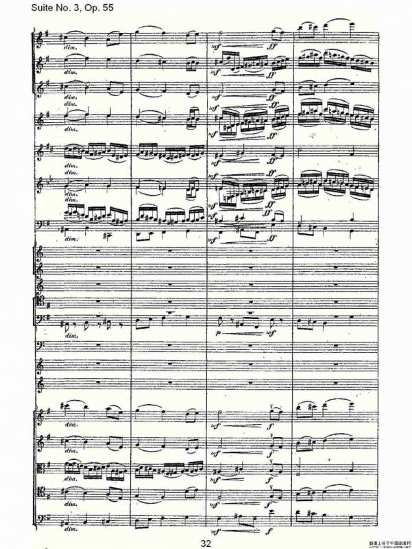 Suite No. 3, Op.55 第三套曲,Op.55第四乐章第二部（二）