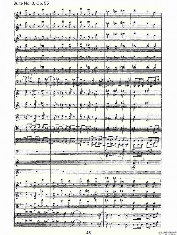 Suite No. 3, Op.55 第三套曲,Op.55第四乐章第二部（二）