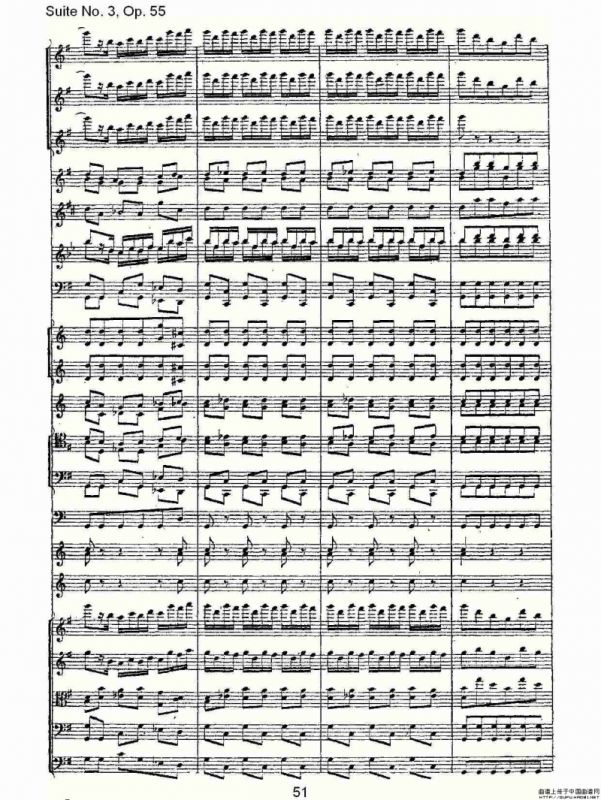 Suite No. 3, Op.55 第三套曲,Op.55第四乐章第二部（二）